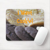 Tapis De Souris Je veux le biscuit ! (Avec souris)