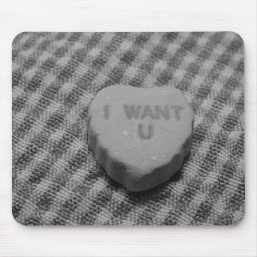 Tapis De Souris Je Veux Que Tu (Devant)