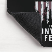 Tapis De Souris Je vote pour le condamné Felon Pro Trump 2024 (Coin)