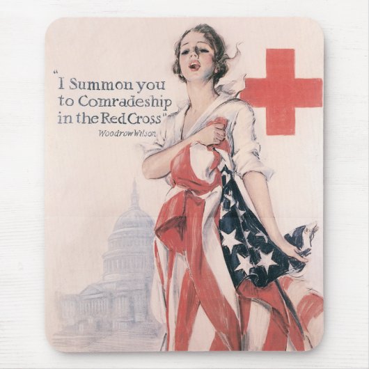 Tapis De Souris Je Vous Invite À La Camaraderie (Devant)