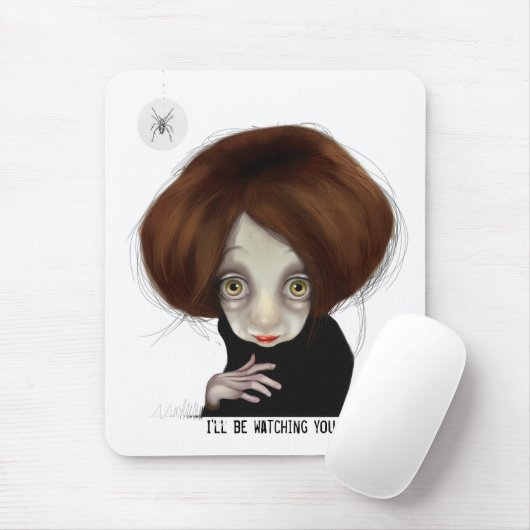Tapis De Souris Je vous observerai (Avec souris)