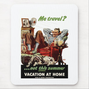 Tapis De Souris Je voyage ?