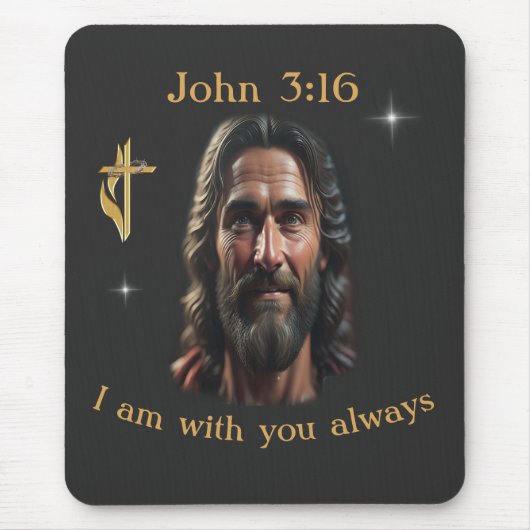 Tapis De Souris Jean 3:16 (Devant)