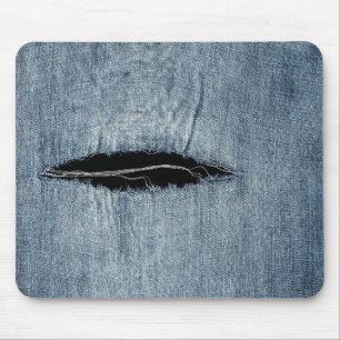 Tapis De Souris Jeans arrachés