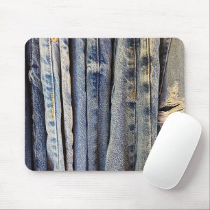 Tapis De Souris Jeans bleus déçus