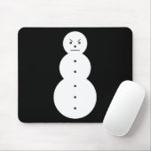 Tapis De Souris Jeezy Snowman - Hiphop Angry Snowman Jeezy Christm (Avec souris)