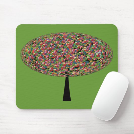 Tapis De Souris Jelly Bean Tree (Avec souris)