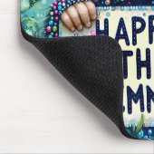 Tapis De Souris JEMMA ~ CHIMPANZEE BÉBÉ ~ Mousepad (Coin)