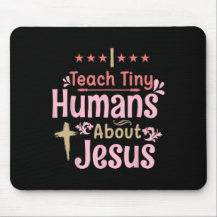 Tapis De Souris J'enseigne aux petits l'histoire de Jésus, un gran