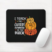 Tapis De Souris J'Enseigne le plus froid Citrouille Patch Hallowee (Avec souris)