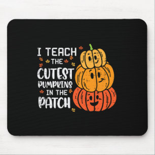 Tapis De Souris J'Enseigne le plus froid Citrouille Patch Hallowee