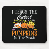 Tapis De Souris J'Enseigne Les Citrouilles Les Plus Cuttes Dans Le (Devant)