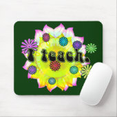 Tapis De Souris J'enseigne Mousepad (Avec souris)