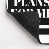 Tapis De Souris Jérémie 29:11 Mousepad (Coin)