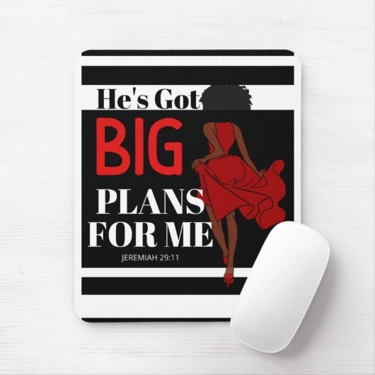 Tapis De Souris Jérémie 29:11 Mousepad (Avec souris)