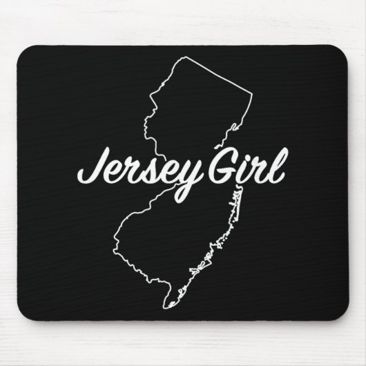 Tapis De Souris Jersey Girl New Jersey (Devant)