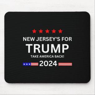 Tapis De Souris Jersey Pour Trump Reprendre L'Amérique Aux Électio