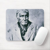 Tapis De Souris Jesse Chisholm (photo de b/w) (Avec souris)