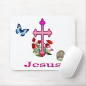 Tapis De Souris Jésus (Avec souris)