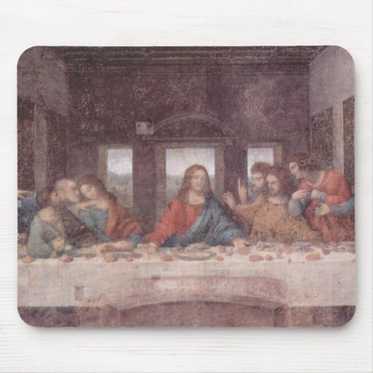 Tapis De Souris Jésus à la Dernière Cène, Léonard de Vinci (Devant)