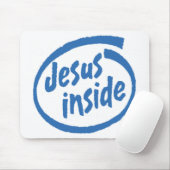Tapis De Souris Jésus à l'intérieur (Avec souris)