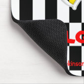 Tapis De Souris Jésus aime la Belgique Mousepad (Coin)