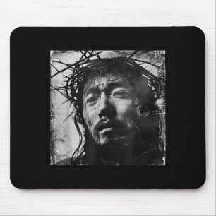 Tapis De Souris Jésus asiatique, christianisme, église, Asie, Jésu