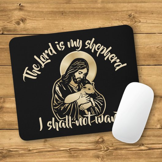 Tapis De Souris Jesus Caring Shepherd