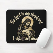 Tapis De Souris Jesus Caring Shepherd (Avec souris)