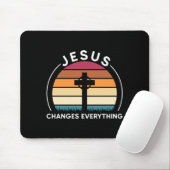 Tapis De Souris Jésus change tout performance de Jésus (Avec souris)