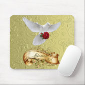 Tapis De Souris Jésus comme Rose de Sharon Mousepad (Avec souris)