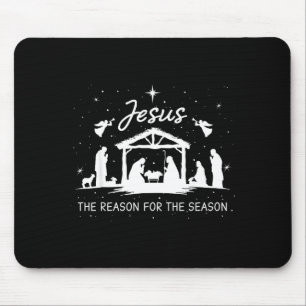 Tapis De Souris Jésus Est La Raison De La Saison De Noël Xmas