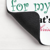 Tapis De Souris Jésus est la raison de ma saison (Coin)