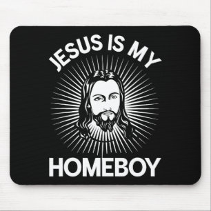 Tapis De Souris Jésus Est Mon Pote Drôle T Shirt Biblique Chrétien