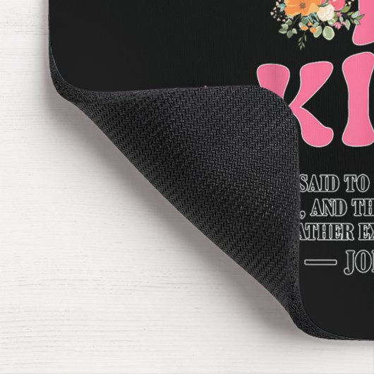 Tapis De Souris Jésus Est Roi Nk Enfant Chrétien Dieu Soeur Fille (Coin)