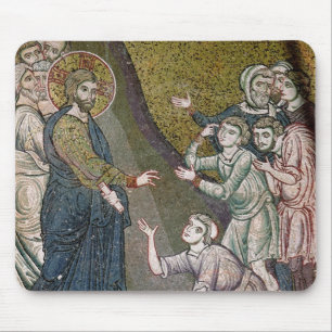 Tapis De Souris Jésus guérissant estropiée et les aveugles