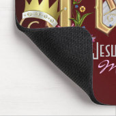 Tapis De Souris Jésus guérit Mousepad (Coin)