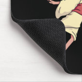Tapis De Souris Jésus Jouant Au Basket (Coin)
