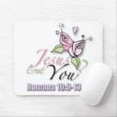 Tapis De Souris Jésus ? Mousepad (Avec souris)