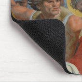 Tapis De Souris Jésus Portant La Croix (Coin)