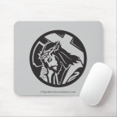 Tapis De Souris Jésus portant la croix (Avec souris)