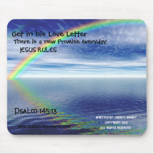 Tapis De Souris Jésus règne à Mousepad