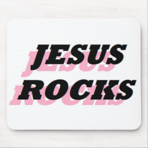 TAPIS DE SOURIS JESUS ROCKS