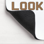 Tapis De Souris Jésus vient - regardez occupé (Coin)