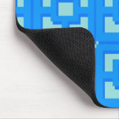 Tapis De Souris Jet Rétro Set Blue Trellis Mousepad (Coin)