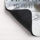 Tapis De Souris J'étais citation | de motivation perdue née (Coin)