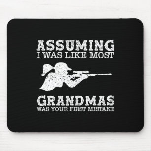 Tapis De Souris J'Étais Comme La Plupart Des Grand-Mères Était Vot