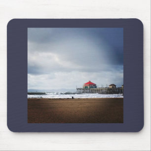 Tapis De Souris Jetée de Huntington Beach, CA