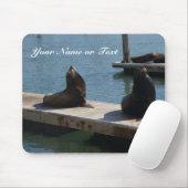 Tapis De Souris Jetée de San Francisco 39 Lions de Mer #3 Pad de S (Avec souris)