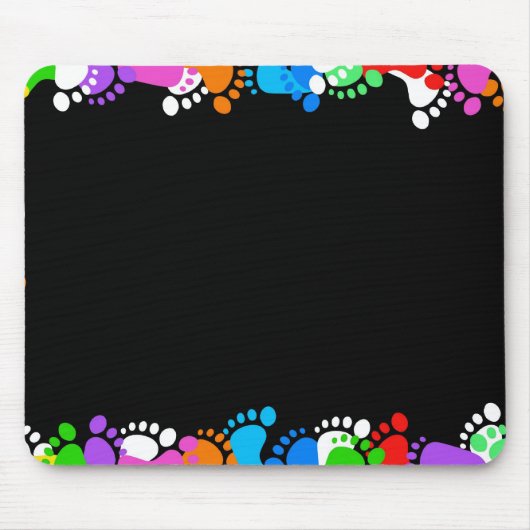 Tapis De Souris Jeter à orteil (Devant)